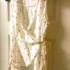 Sophie Rue Wrap Top Size L